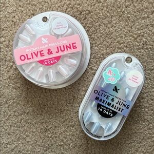 Two Packs Olive & June Instant Mani Press-Ons